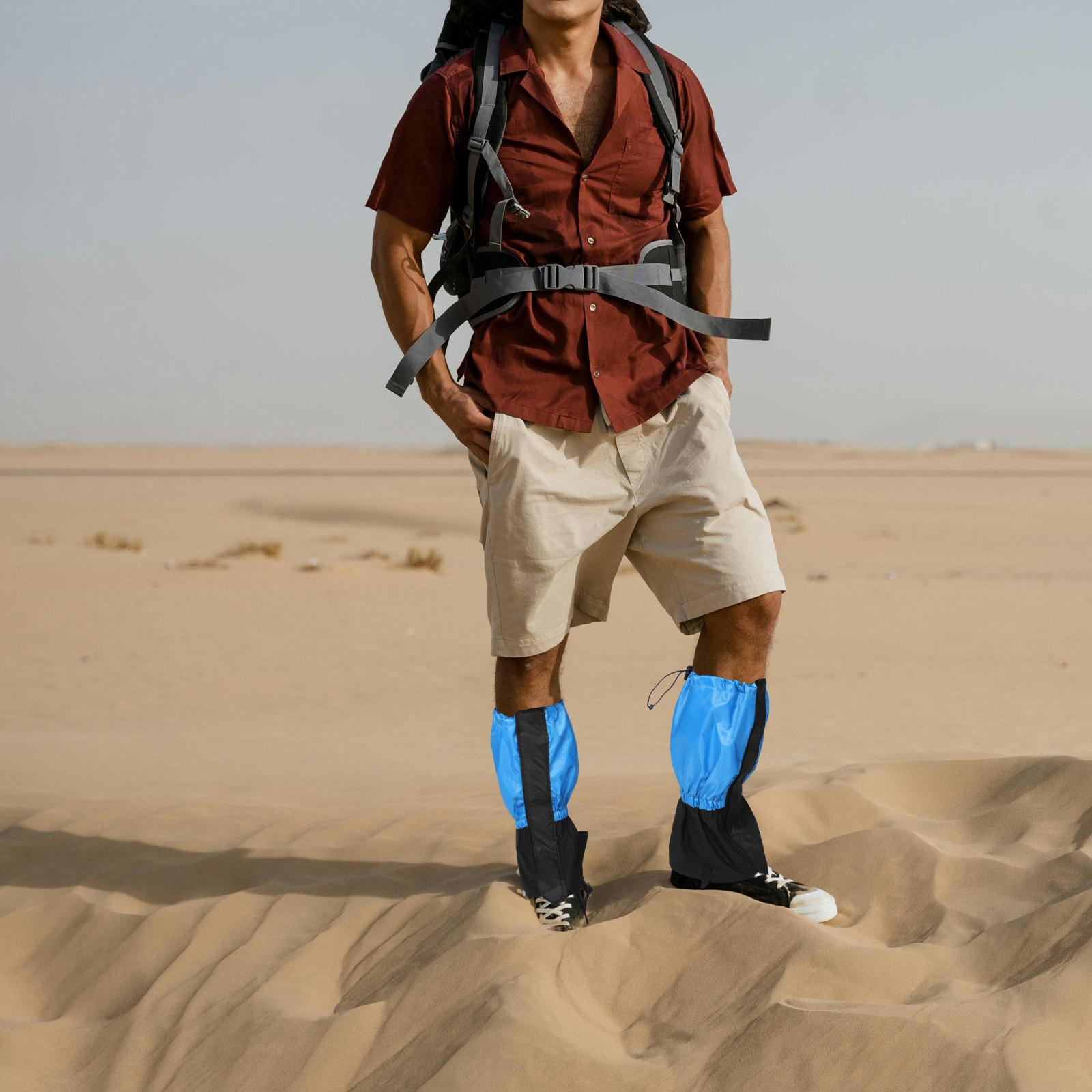 Trail Running Gaiter - Waterproof Snow Gaiters for Hiking Boots