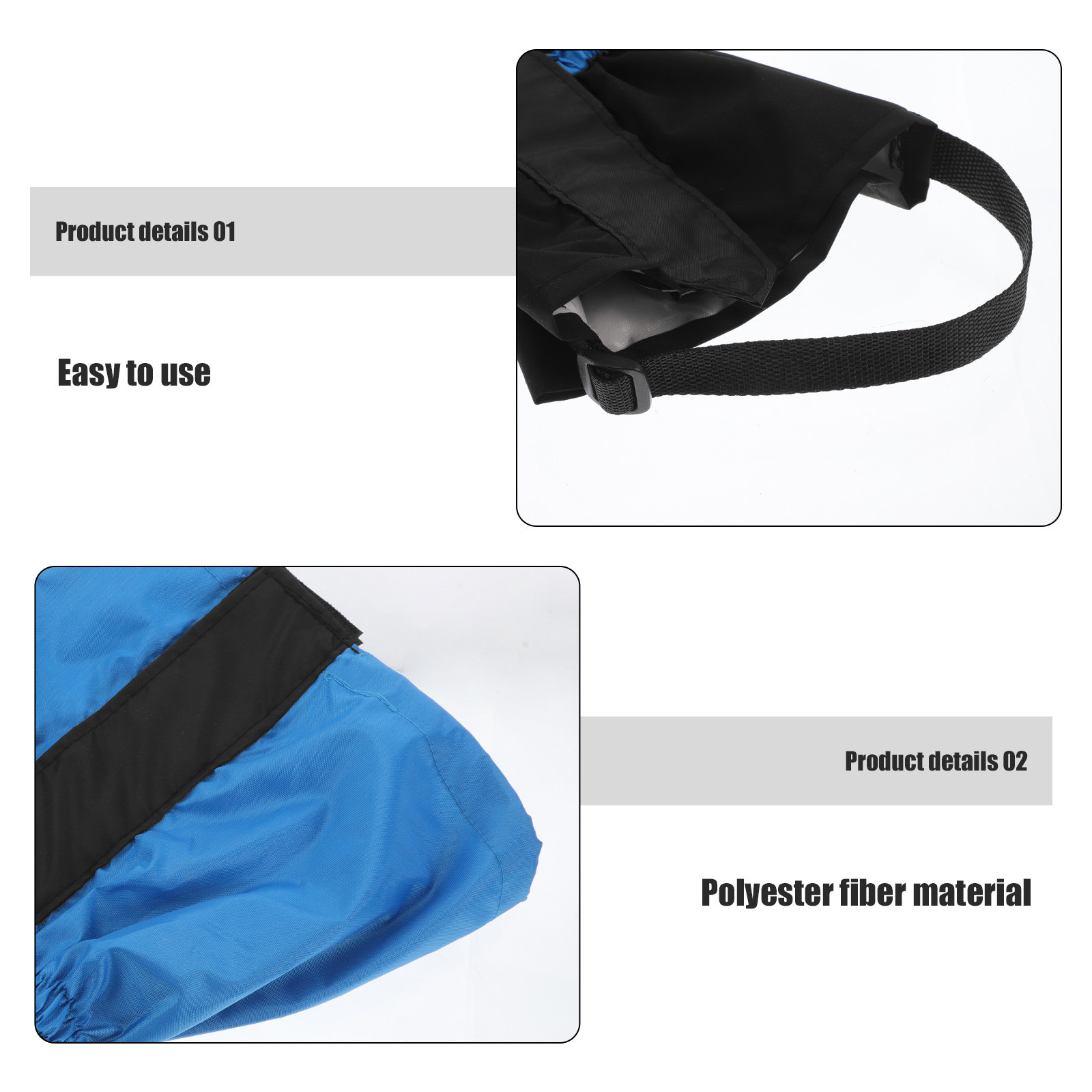 Waterproof Snow Gaiters for Hi - Trail Running Gaiter recension och pris