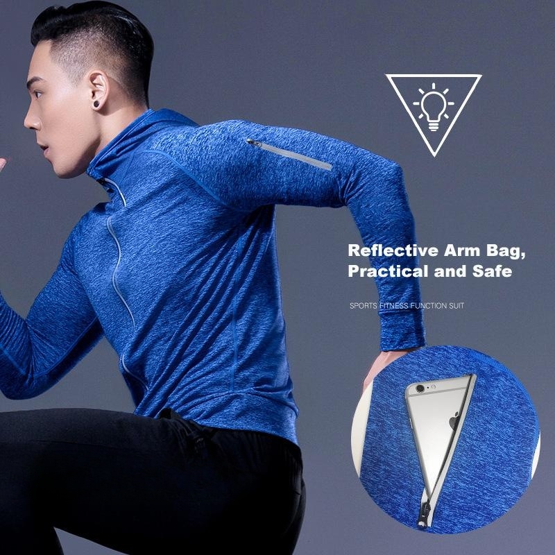 5-Piece Men's Fitness Clothes  - Running Gear Quick Dry recension och pris