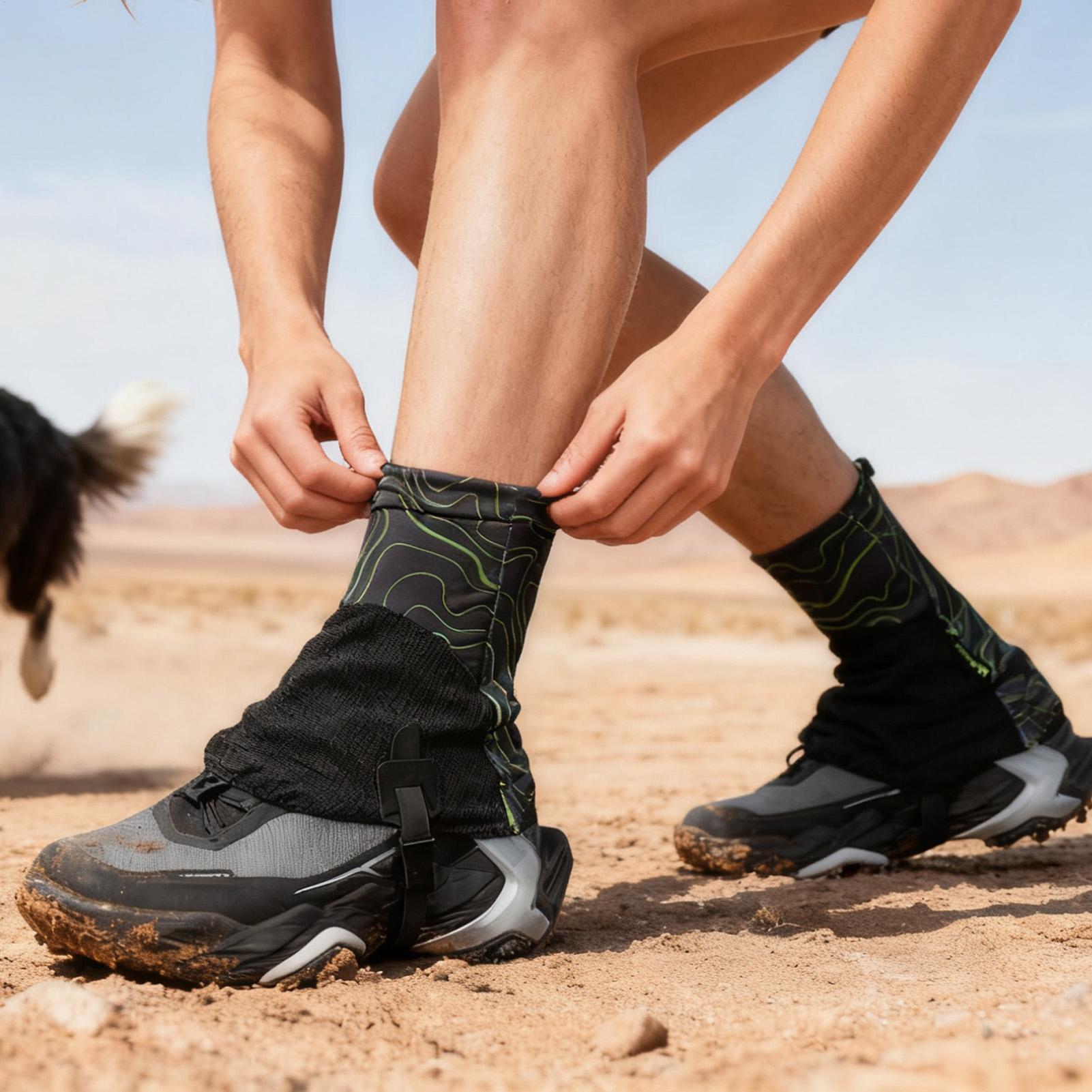1 Pair Outdoor Trail Gaiters,  - Trail Running Gaiter recension och pris