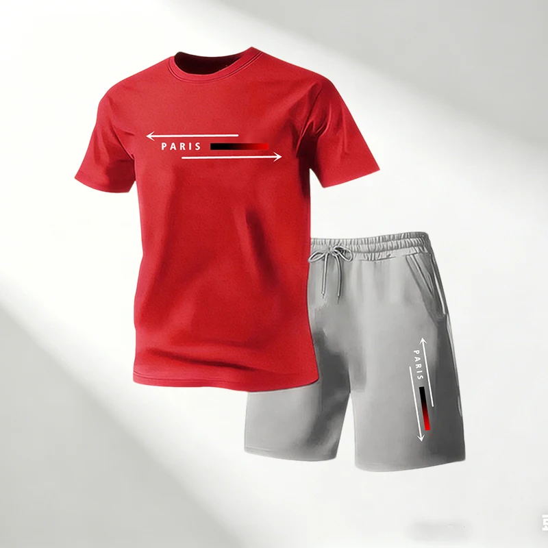 Men Short-sleeved T-shirts Sho - Running Gear Quick Dry recension och pris